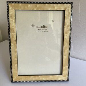 Natalini Hand Made in Italy Wood Marquetry Photo Picture Frame 5x7